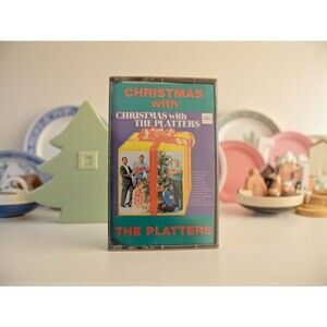 Christmas With The Platters Cassette Tape Silent Holy Night Jingle Bell Rock